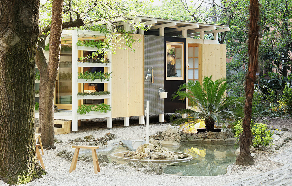 A casa-manifesto da MUJI durante a Milano Design Week 2025